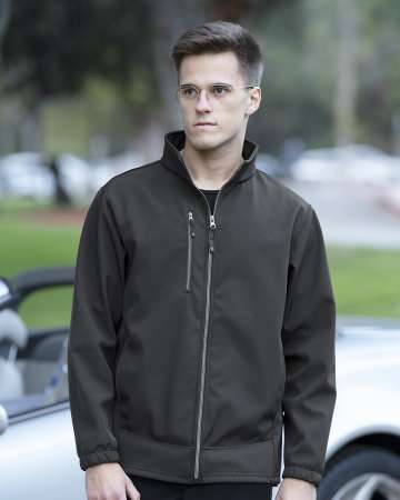 3 Layers Soft Shell Full Zip Jacket