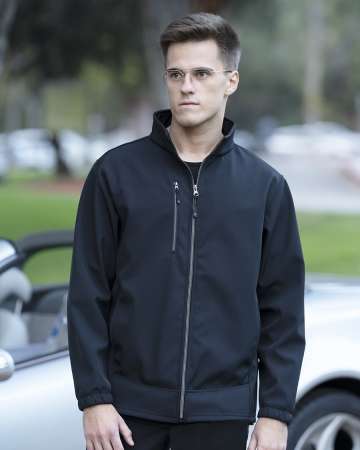 3 Layers Soft Shell Full Zip Jacket